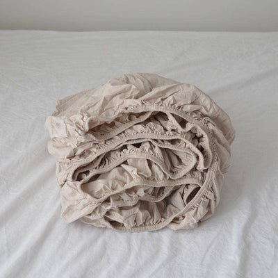 Turkish Cotton Queen Fitted Sheets - Mae It Be Home