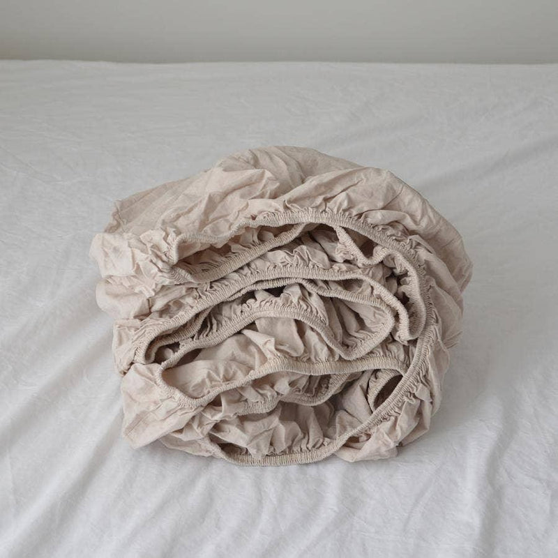 Turkish Cotton Queen Fitted Sheets - Mae It Be Home