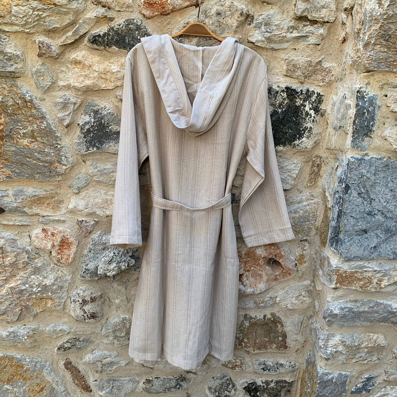 Turkish Hooded Robe: Blue / S/M - Mae It Be Home