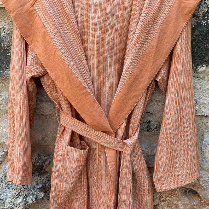 Turkish Hooded Robe: Blue / S/M - Mae It Be Home