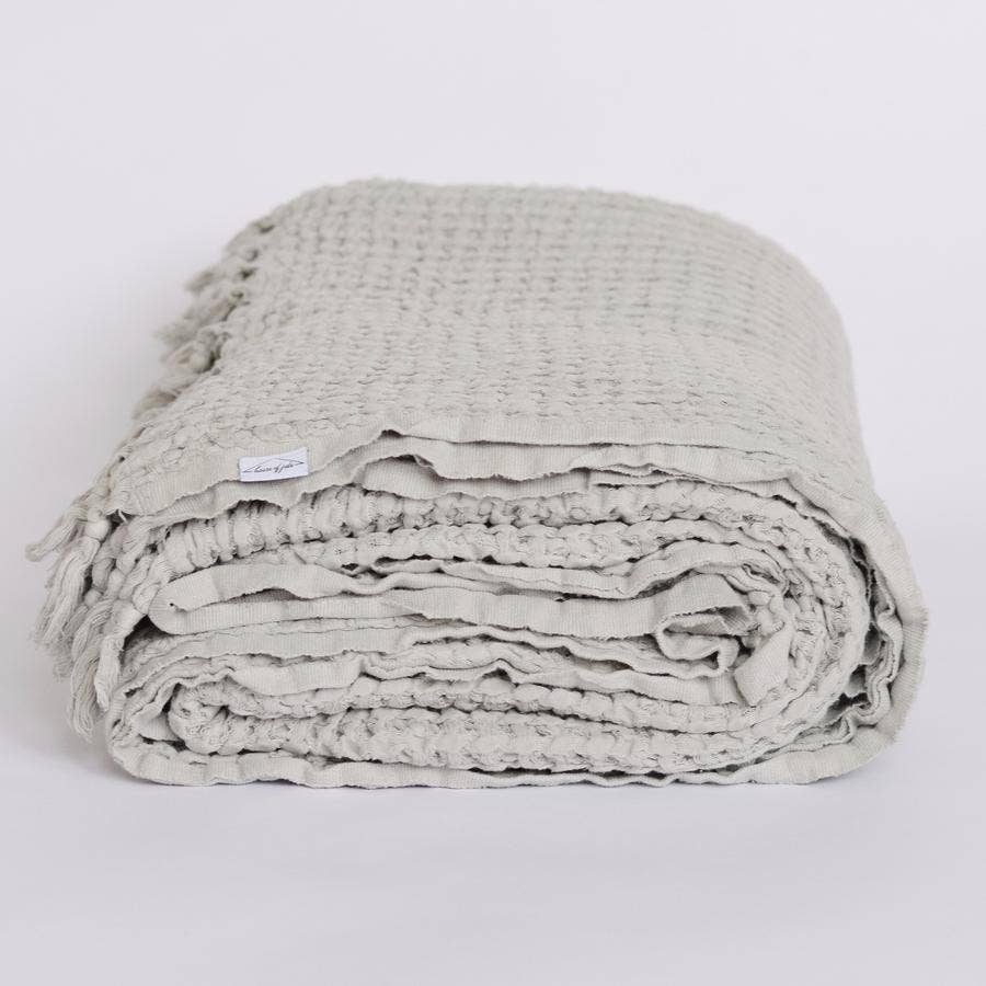 Waffle Blanket- Haven - Mae It Be Home