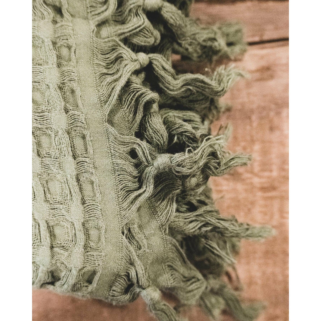 Waffle Blanket - Juniper - Mae It Be Home