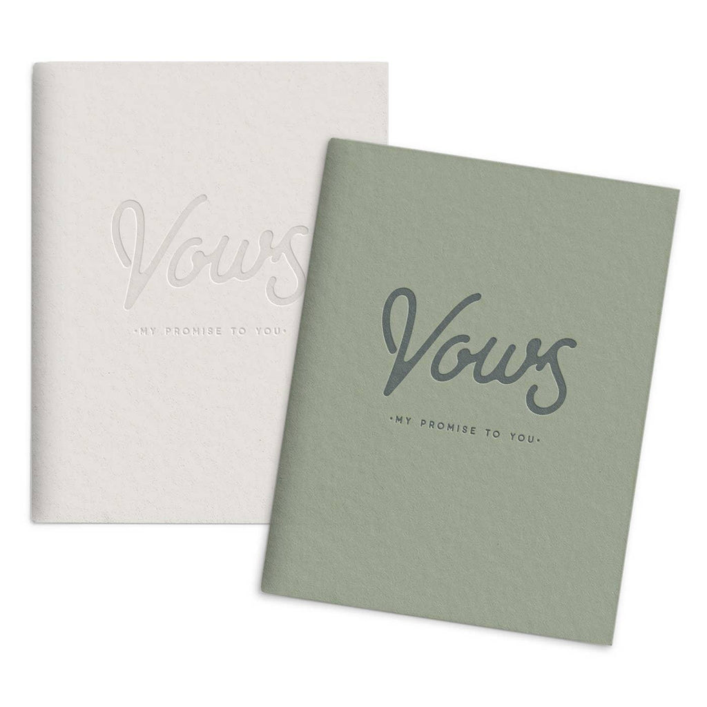 Wedding Vows Set of 2 Pocket Notebooks - Mae It Be Home