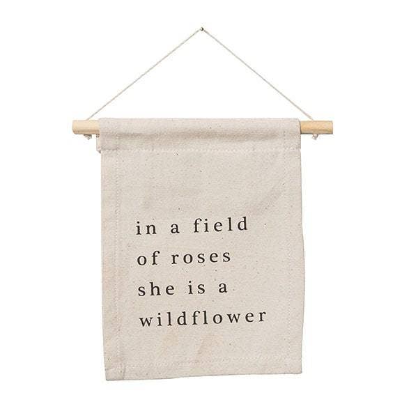Wildflower Hang Sign - Mae It Be Home
