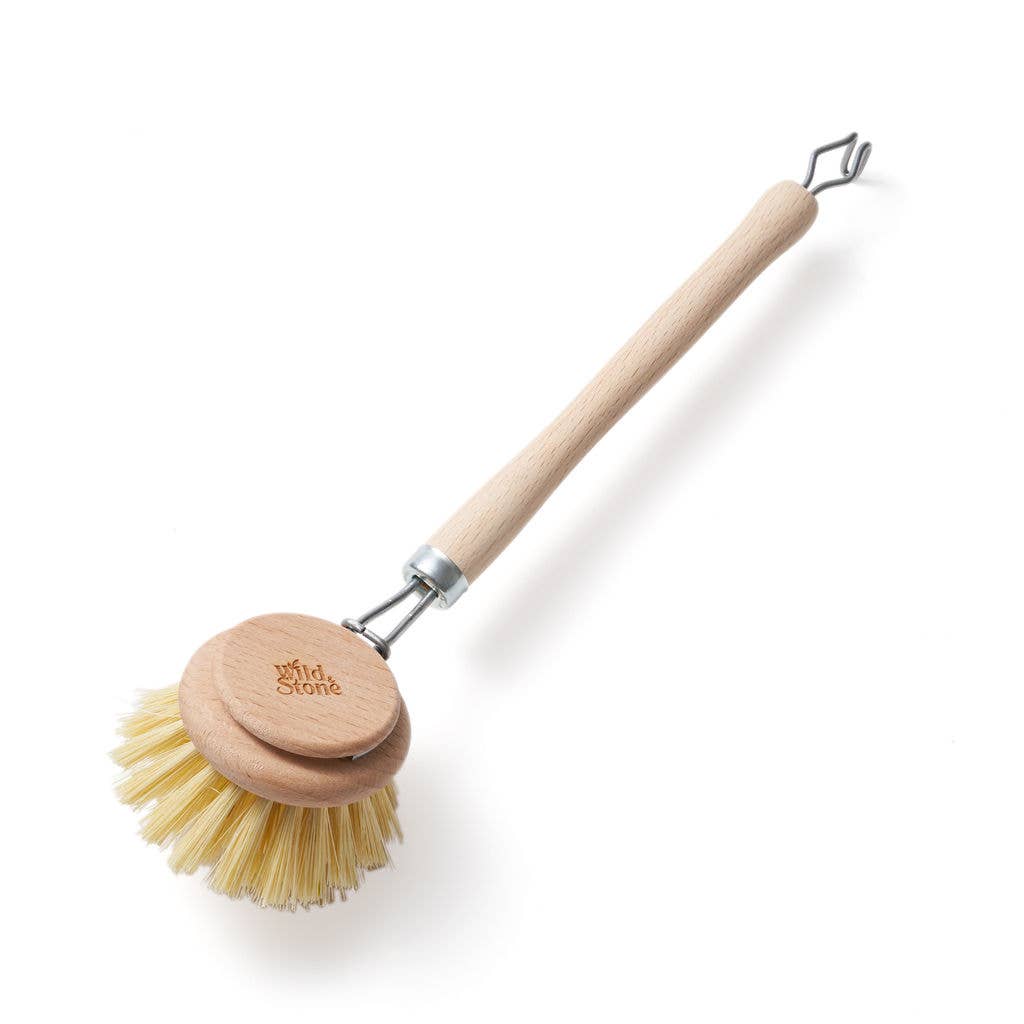 Wooden Dish Brush | With Replacement Head - Mae It Be Home